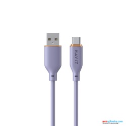 Havit CB603 Mobile series-USB cable - purple