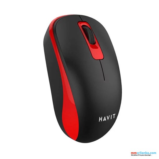 Havit MS626GT PC series-Wireless mouse Black & Red (6M)