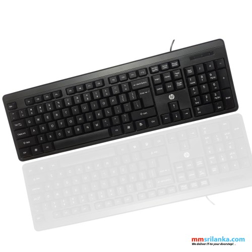 HP K100 WIRED KEYBOARD-(1Y)