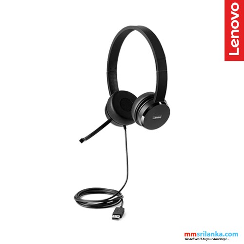 Lenovo 100 Stereo USB Headset