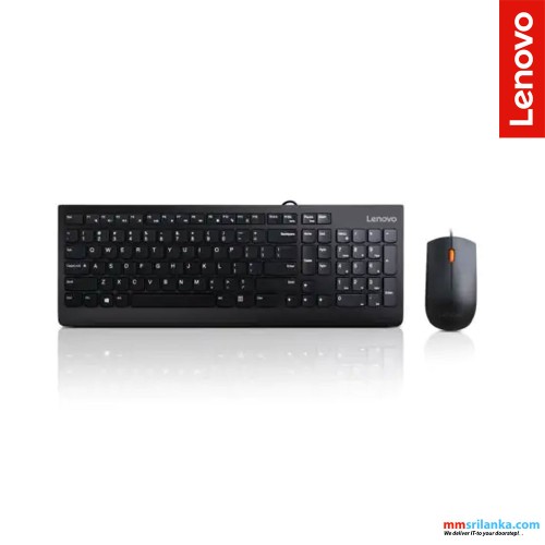 Lenovo 300 USB Combo Keyboard & Mouse (1Y)