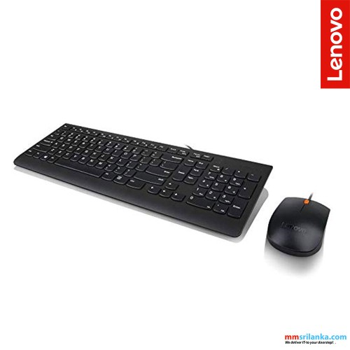 Lenovo 300 USB Combo Keyboard & Mouse (1Y)