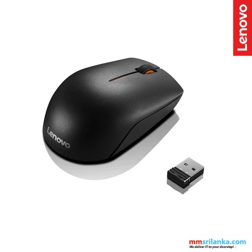 Lenovo 300 Wireless Compact Mouse (1Y)