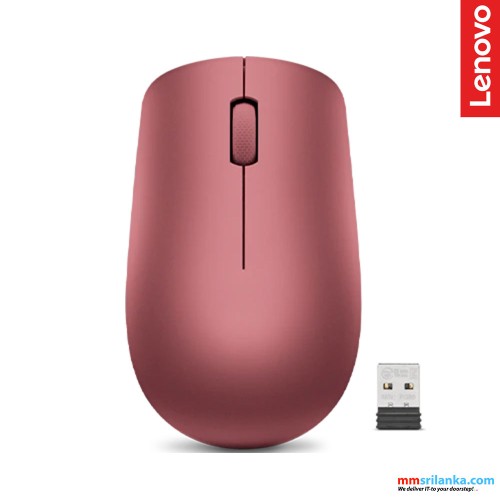 Lenovo 530 Wireless Mouse (Cherry Red)