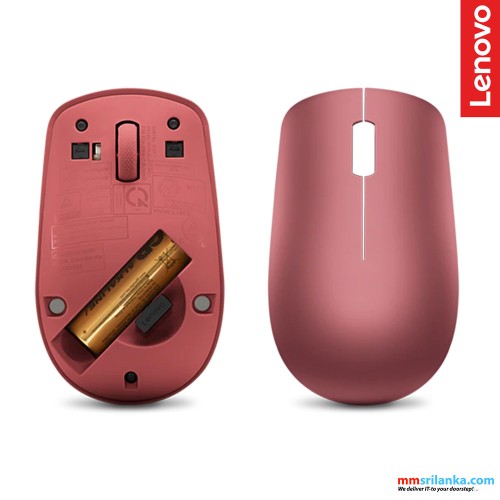 Lenovo 530 Wireless Mouse (Cherry Red)