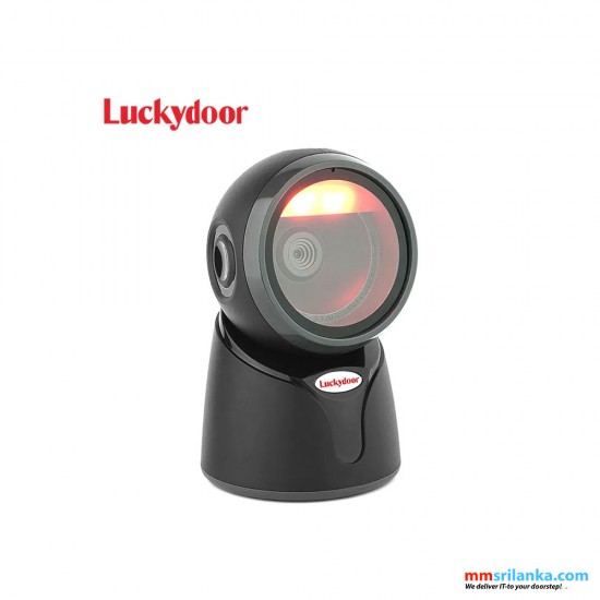 LUCKYDOOR L-600E DESKTOP 2D BARCODE SCANNER-(1Y)