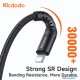 MCDODO USB TO LIGHTNING 3A CHARGING DATA 0.2M SHORT CABLE BLACK-(6M)