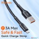 MCDODO USB TO MICO 3A CHARGING DATA CABLE 0.2M BLACK-(6M)