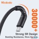 MCDODO USB TO MICO 3A CHARGING DATA CABLE 0.2M BLACK-(6M)