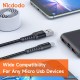 MCDODO USB TO MICO 3A CHARGING DATA CABLE 0.2M BLACK-(6M)