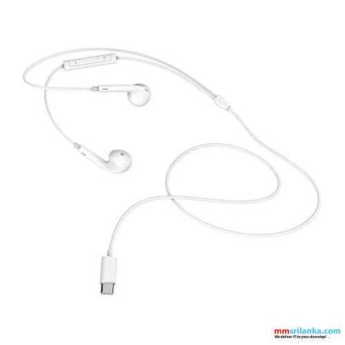 MCDODO TYPE-C WIRED EARPHONE WHITE-(6M)