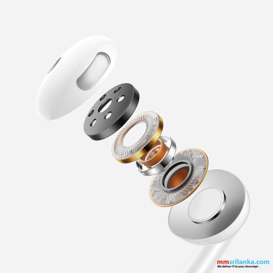 MCDODO 3.5MM WIRED EARPHONE WHITE-(6M)