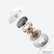 MCDODO 3.5MM WIRED EARPHONE WHITE-(6M)