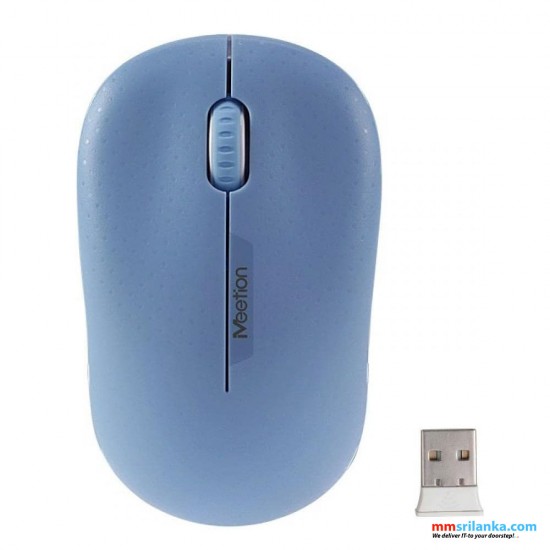 MEETION R545 WIRELESS MOUSE BLUE-(6M)