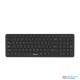 MEETION WK410 ULTRA THIN CHOCOLATE WIRELESS KEYBOARD-(6M)