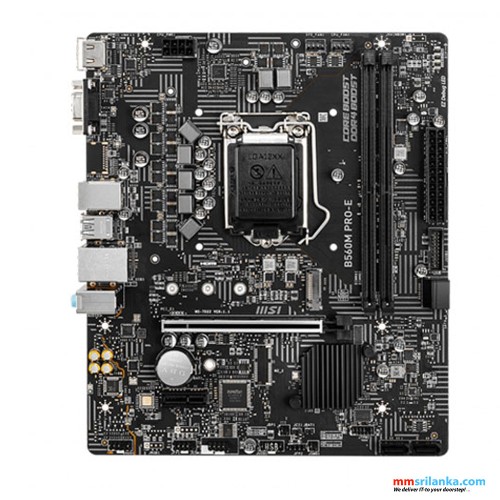 MSI B560M PRO E DDR4 MOTHERBOARD