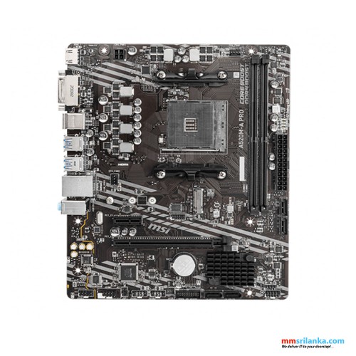 MSI A520M-A PRO MOTHERBOARD