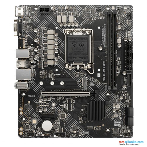 MSI PRO B660M E DDR4 MOTHERBOARD