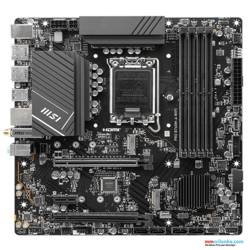 MSI PRO B760M-A WIFI MOTHERBOARD