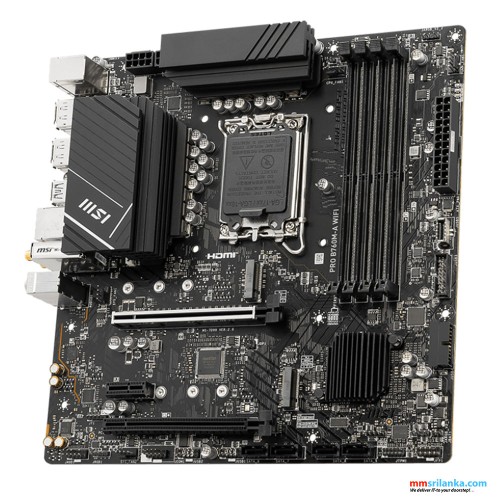 MSI PRO B760M-A WIFI MOTHERBOARD