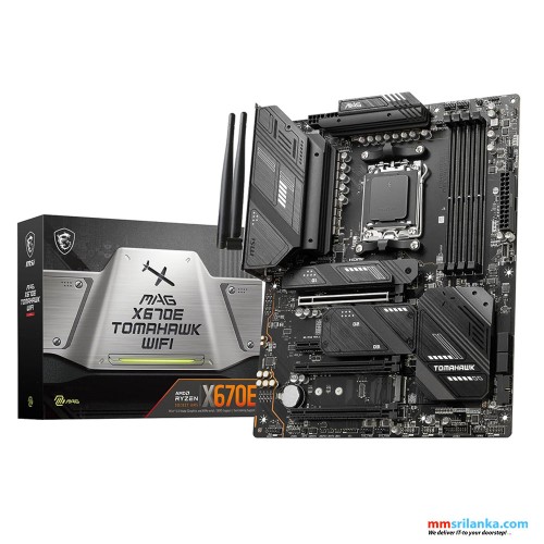 MSI MAG X670E TOMAHAWK WIFI DDR5 MOTHERBOARD