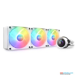  NZXT Kraken 360 RGB White Liquid Cooler with LCD Display