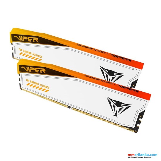 PATRIOT VIPER ELITE 5 TUF GAMING RGB DDR5 RAM 32GB (2X16GB) 6000MHZ-(5Y)