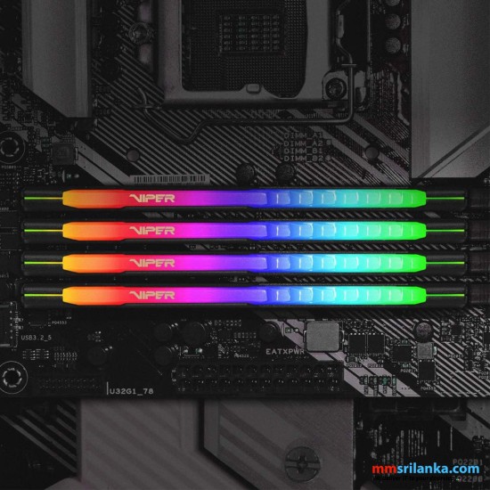 PATRIOT VIPER STEEL RGB DDR4 16GB 3200MHZ-(5Y)