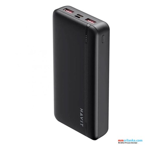 Havit PB92 Mobile series-Power bank-20000mAh BLACK - (6M)