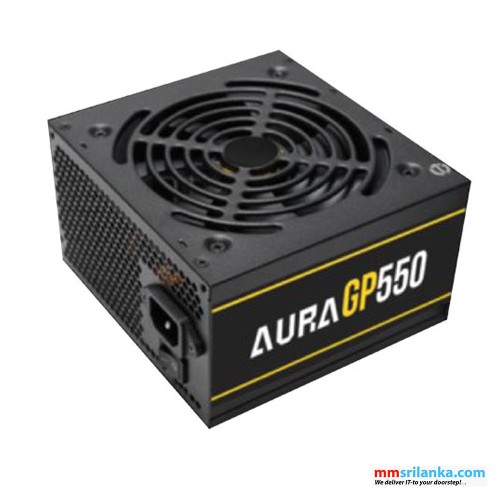 GAMDIAS AURA GP550 GAMING 550W POWER SUPPLY 