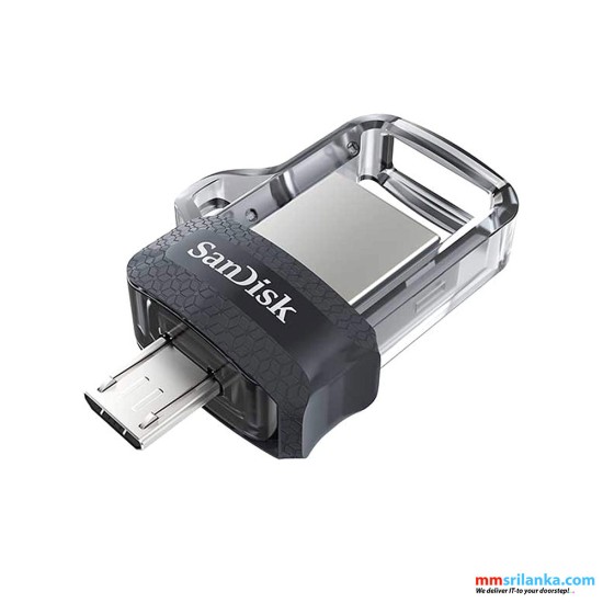 SanDisk Ultra 16GB Dual Drive m3.0 for Android Devices and Computers OTG Pen Drive