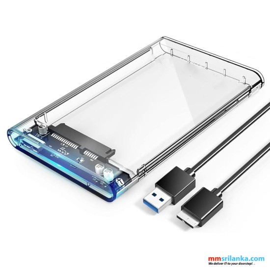 2.5 INCH SATA EXTERNAL HARD DRIVE ENCLOSURE