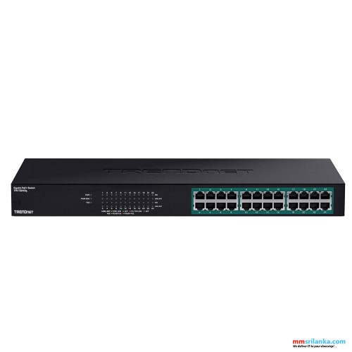 Trendnet 24-Port Gigabit PoE+ Switch-(2Y)