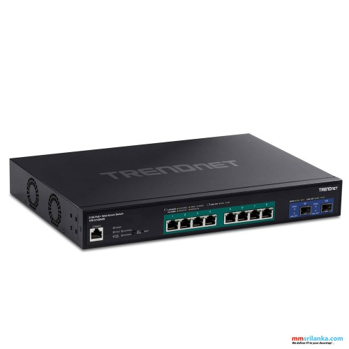 Trendnet 10-Port Multi-Gig Web Smart PoE+ Switch-(2Y)