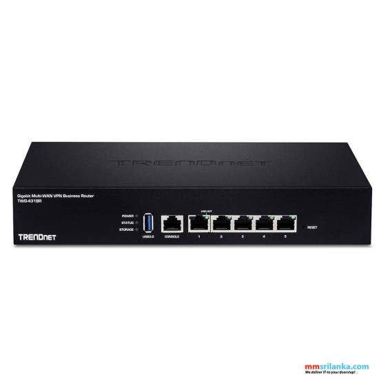 Trendnet 5 port Gigabit Multi-WAN VPN Business Router(2Y) 