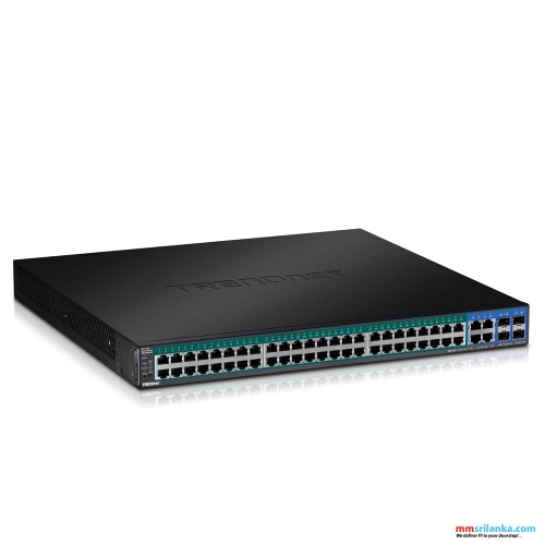 Trendnet 52-Port Gigabit Web Smart PoE+ Switch-(2Y)