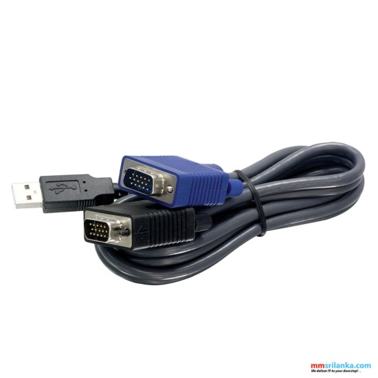 Trendnet 6ft USB/VGA KVM cable-(1Y)