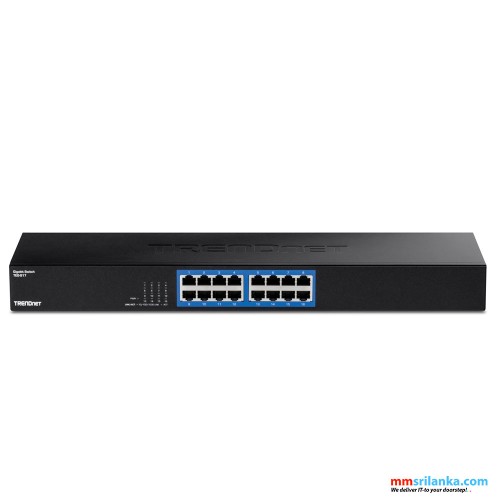 Trendnet 16-port Gigabit Switch (Rack Mount)-(2Y)