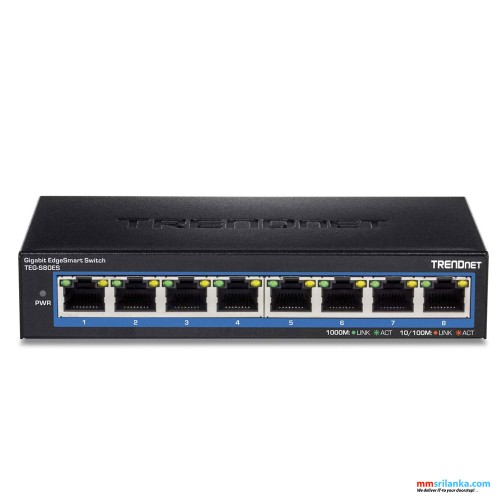 Trendnet 8-Port Gigabit EdgeSmart Switch- (2Y)