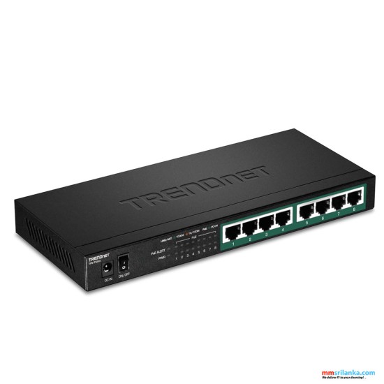 Trendnet 8-Port Gigabit PoE+ Switch-(2Y)