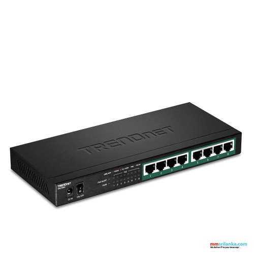 Trendnet 8-Port Gigabit PoE+ Switch-(2Y)