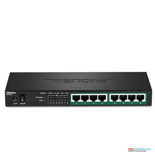 Trendnet 8-Port Gigabit PoE+ Switch-(2Y)