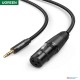 UGREEN 3.5mm three pole male to XLR female audio cable 2m (6M)