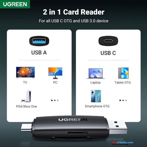 UGREEN Multifunction card reader (6M)