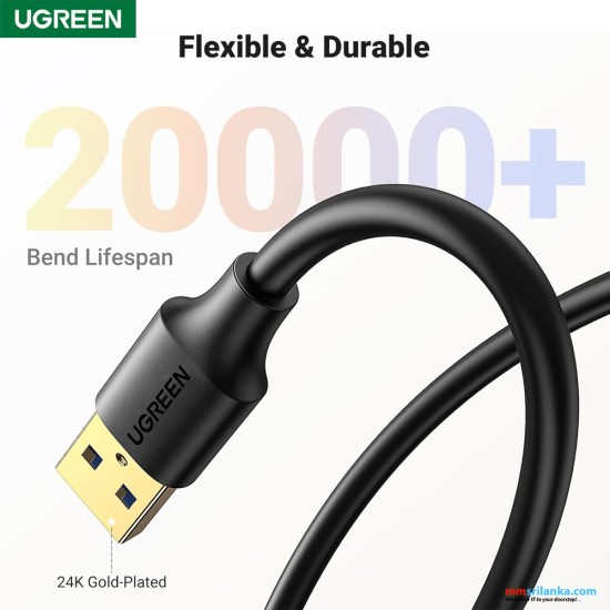 UGREEN USB-A male to USB-A female extension cable 5m (6m)