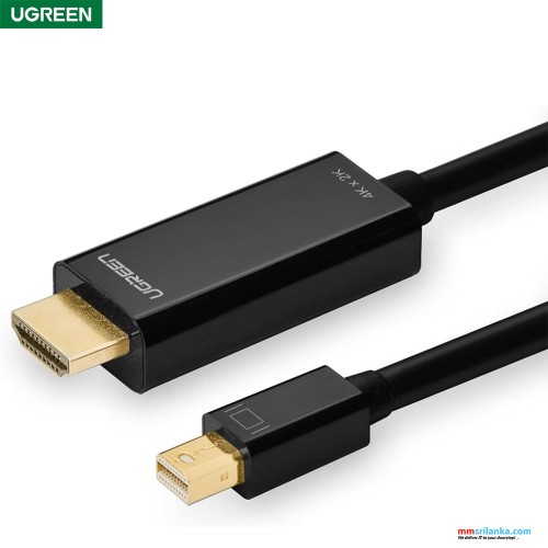 UGREEN mini DP male to HDMI cable 4k 1.5m (6M)