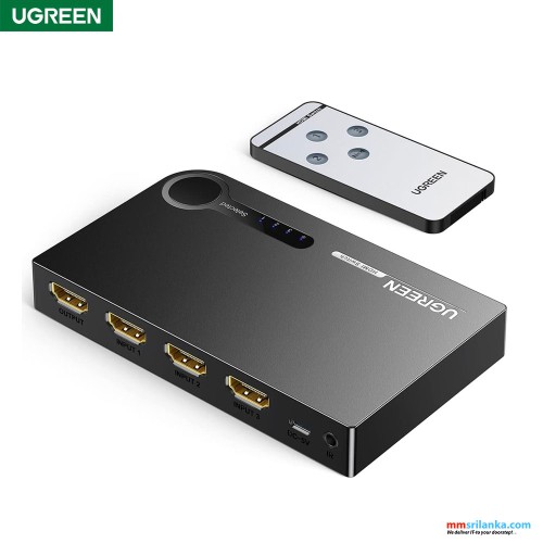 UGREEN 40234 3 Port 3x1 Hdmi Switch (6M)