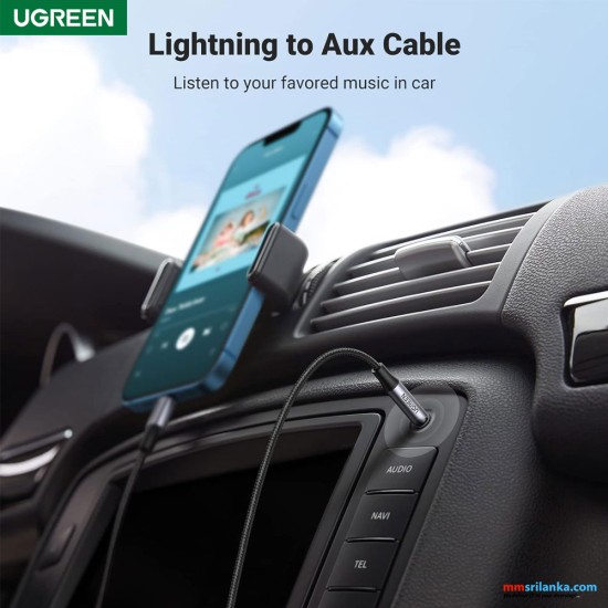 UGREEN Lightning To 3.5mm Audio Adapter (6M)