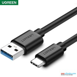 UGREEN USB 3.0 A Male to Type C Male Cable Nickel Plating 1m (black)