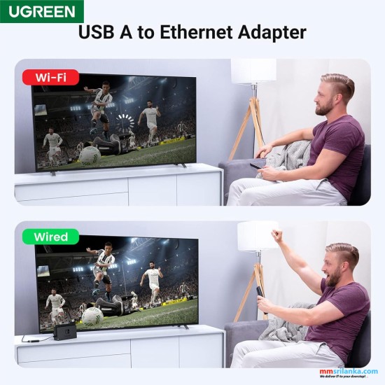UGREEN USB 2.0 Network adapter (6M)